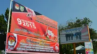 Spanduk Pilkada yang mulai bermunculan di beberapa jalan di Bengkulu. (Liputan6.com/M Syukur)