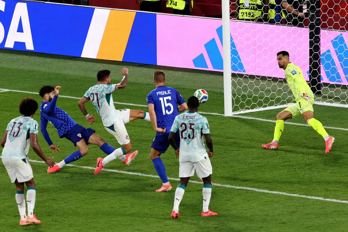 Gol Josko Gvardiol dianulir wasit saat Kroasia melawan Portugal di Piala Dunia 2026