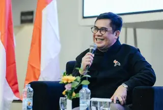 Staf Khusus Menteri Kehutanan Raja Juli Antoni, Andi Saiful Haq (Antara)
