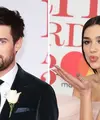 Jack Whitehall terlihat berpelukan dan berdansa mesra dengan Dua Lipa usai BRIT Aawards 2018. (Metro)