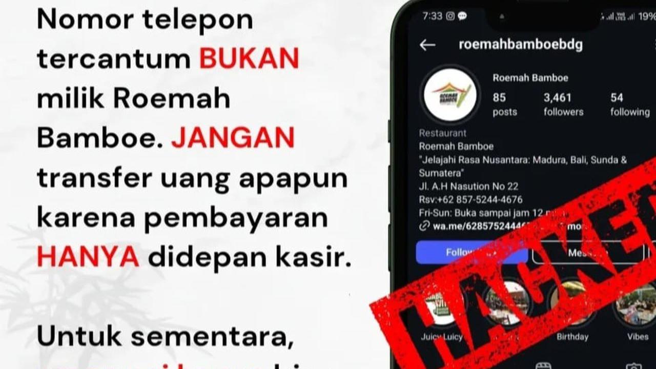 Roemah Bamboe Lapor Polisi Buntut Akun IG Diretas untuk Tipu Pelanggan