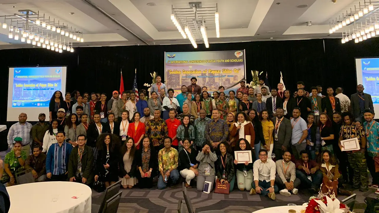 Konferensi Internasional Mahasiswa Papua diselenggarakan di Los Angeles, Amerika Serikat. (KJRI Los Angeles)