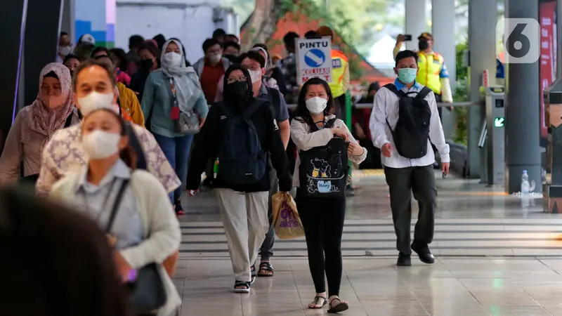 Kini Naik Trasportasi Umum Diperbolehkan Tidak Mengenakan Masker