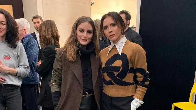 Victoria Beckham di London Fashion Week