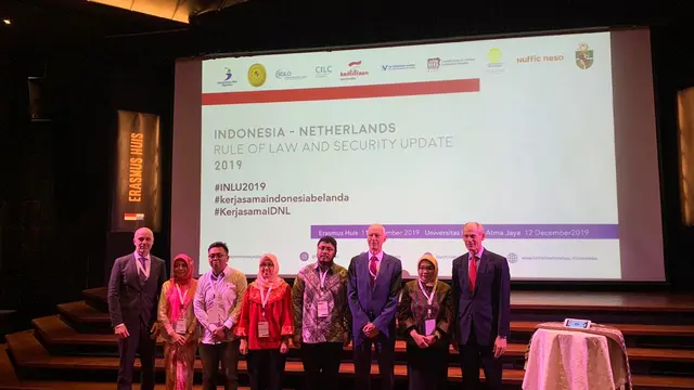 Peluncuran akses terhadap keadilan di Indonesia dalam INLU 2019.
