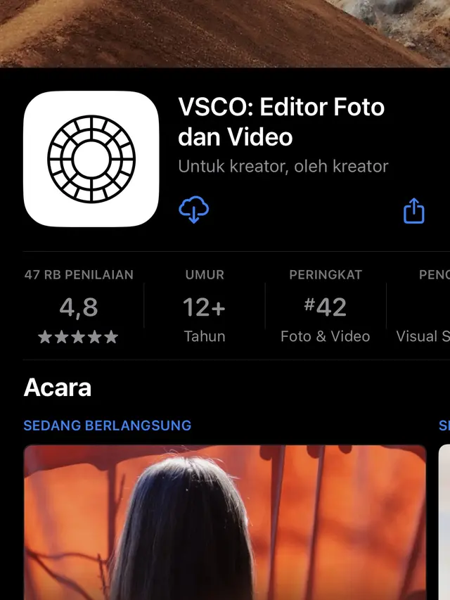 VSCO Aplikasi Edit Foto Vintage Terbaik di HP