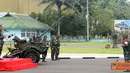 Citizen6, Malang: Panglima TNI dalam sambutannya mengatakan, Latgab TNI Tingkat Batalyon merupakan penjabaran dari arahan Presiden RI pada saat memberikan pengarahan kepada para petinggi TNI-Polri, di Akademi Militer Magelang. (Pengirim: Badarudin Bakri) 