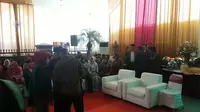 Intip Dekorasi Pelangi di Prosesi Pemberian Marga Kahiyang Ayu