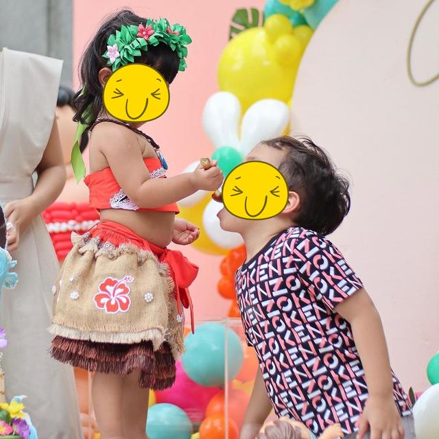 6 Momen Rachel Vennya dan Niko Al Hakim Rayakan Ultah Sang Putri, Kompak