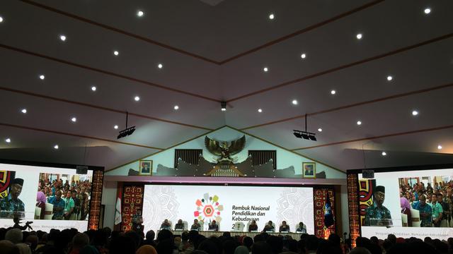 Rembuk Nasional Pendidikan dan Kebudayaan 2019. (Liputan6.com/Devira Prastiwi)