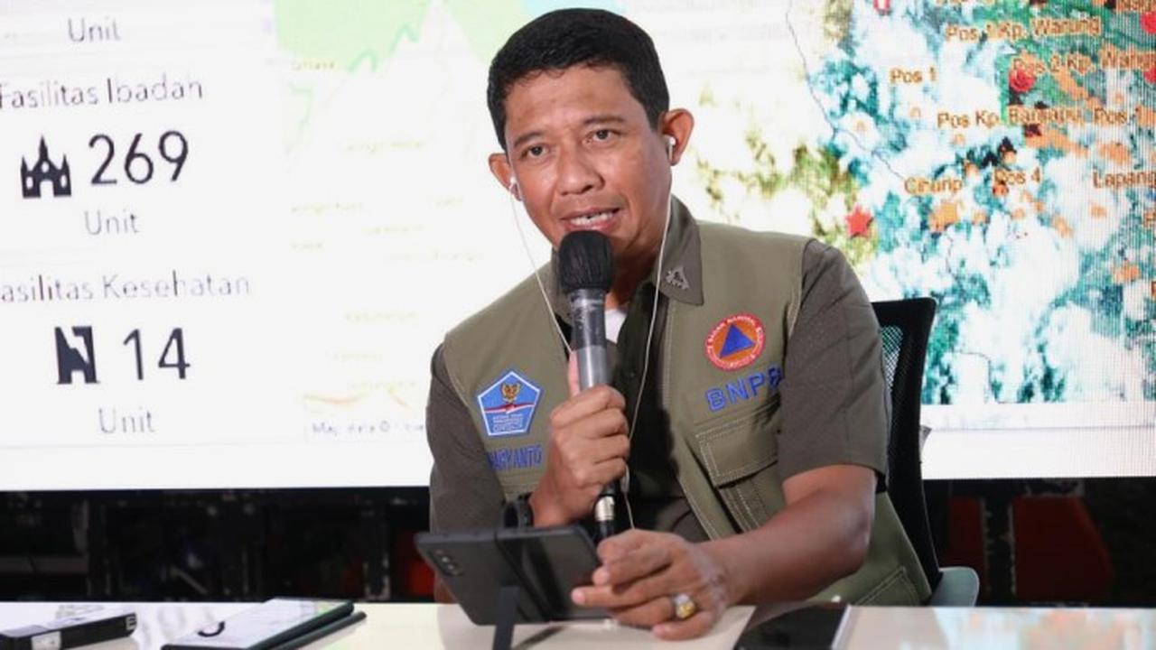 Kepala BNPB Letjen TNI Suharyanto