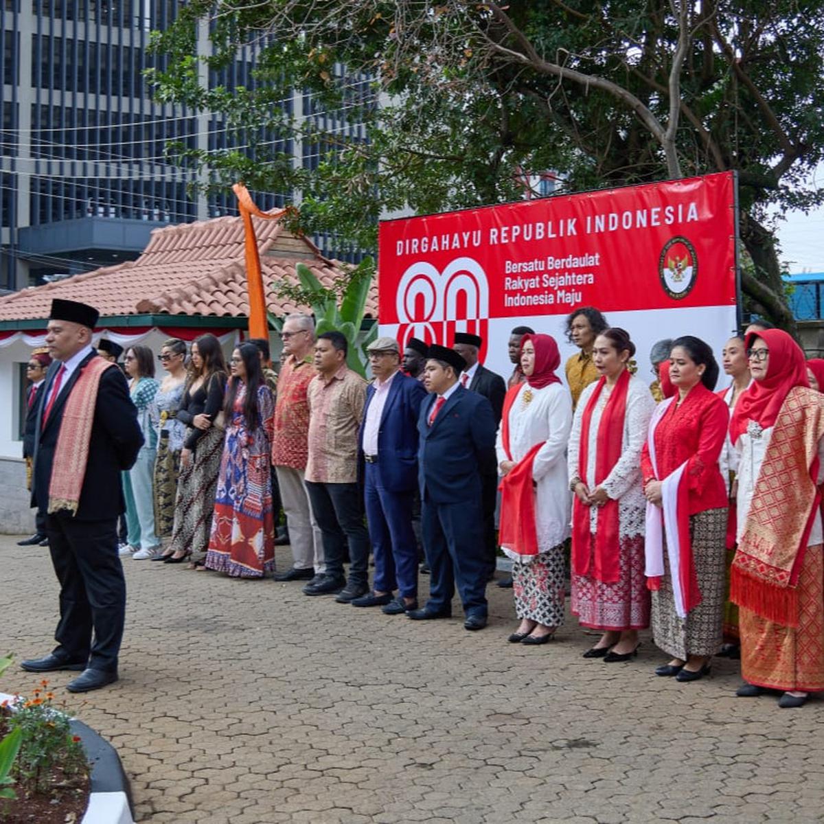 Menegok Gegap Gempita Perayaan HUT ke-80 RI di Kenya