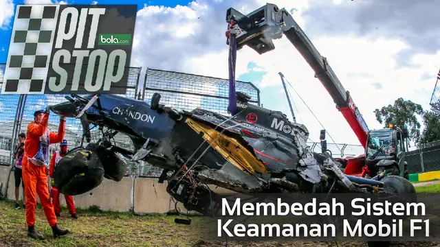 Membedah sistem keamanan mobil F1.