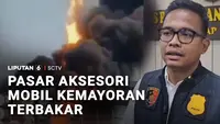 Ledakan dan Kebakaran Terjadi di Pasar Mobil Kemayoran