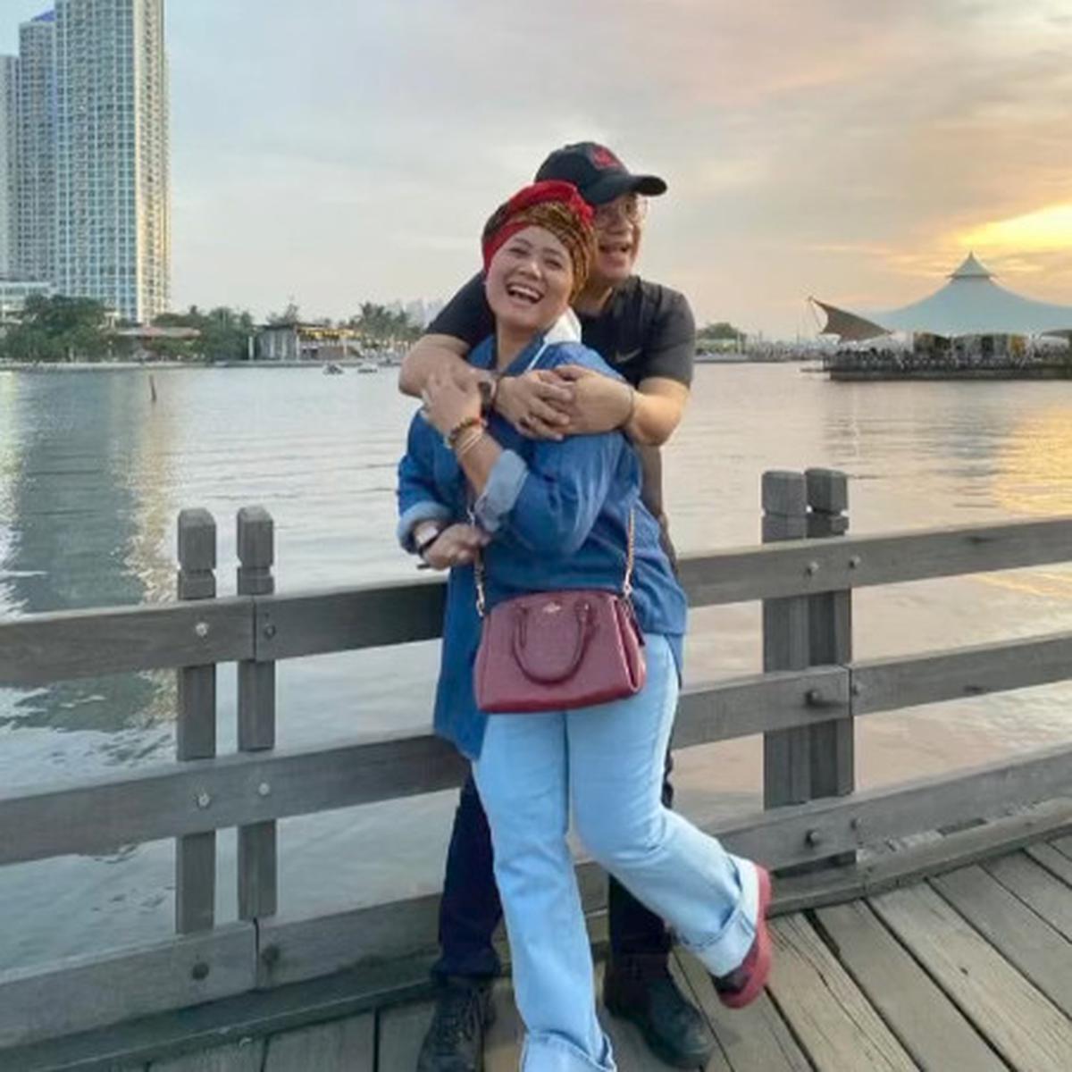 Luluk Nur Hamidah dan sang suami, Alfitra Salamm
