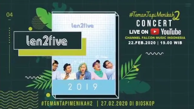 Teman Tapi Menikah2 concert (Foto: Instagram/@falconpictures_)