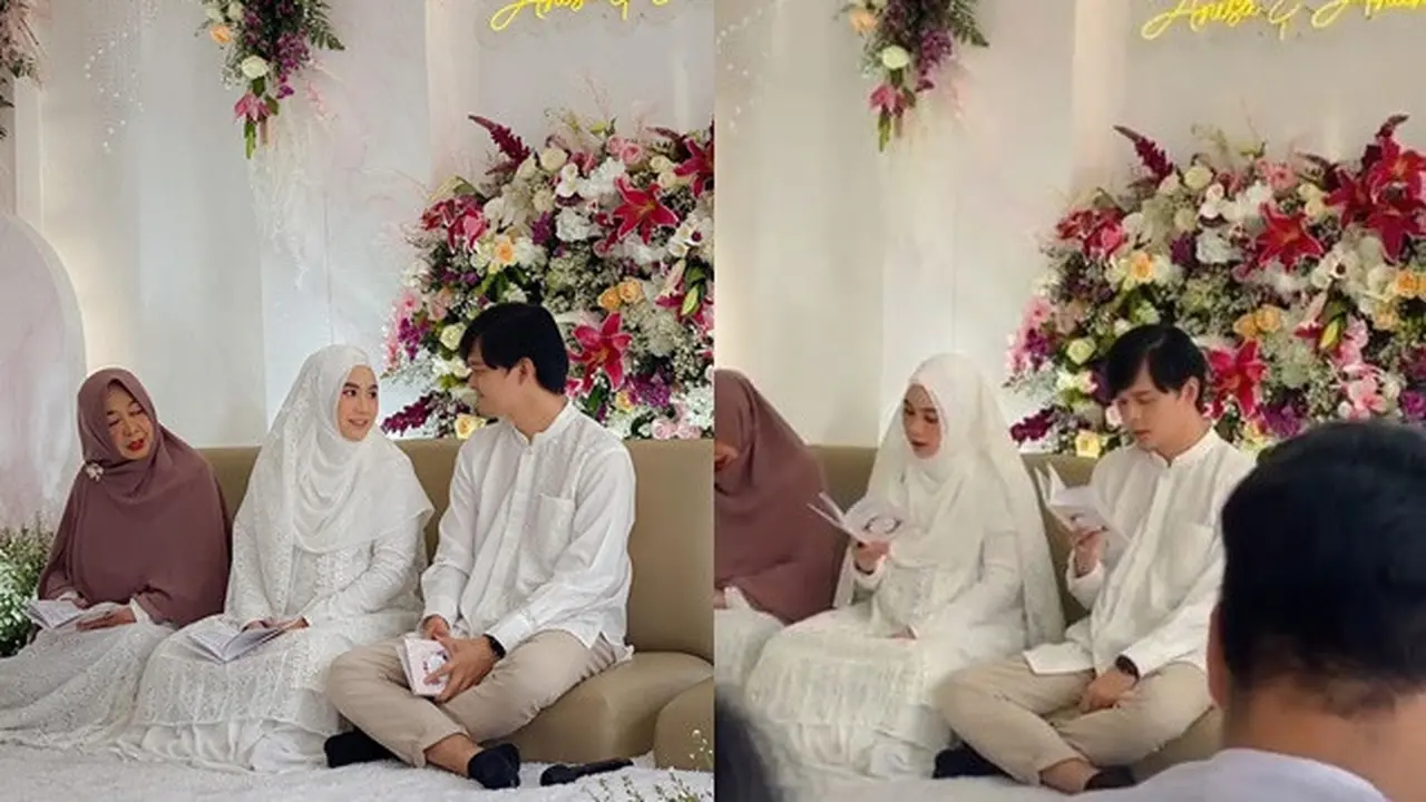 Hamil Anak Kembar, Ini 6 Momen Anisa Rahma Gelar Pengajian 4 Bulan Kehamilan