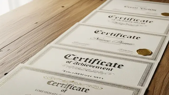 Jenis Kertas untuk Sertifikat