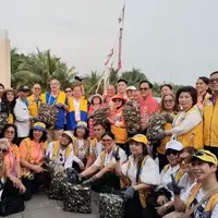 Lions Indonesia&nbsp;mendukung restorasi kerang hijau di Teluk Jakarta/copyright istimewa