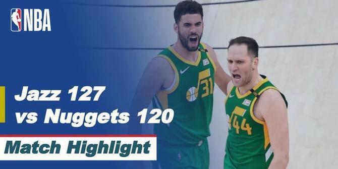 VIDEO: Highlights Laga Seru NBA Hari Ini, Utah Jazz Kalahkan Denver Nuggets 127-120