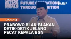 Presiden Prabowo Subianto mengungkapkan isi hatinya usai mencopot tiga pimpinan Badan Gizi Nasional (BGN). Dia mengaku sedih karena terpaksa mengganti orang-orang yang disayangi dan dipercayainya untuk mengemban tugas berat.