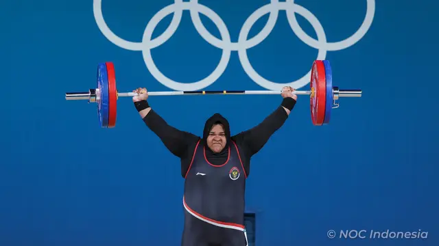 Lifter Indonesia di Olimpiade 2024 Paris, Nurul Akmal.