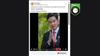 Cek Fakta: Tidak Benar Video Gibran Umumkan Bantuan Dana Spesial Ramadan Rp 25 Juta
