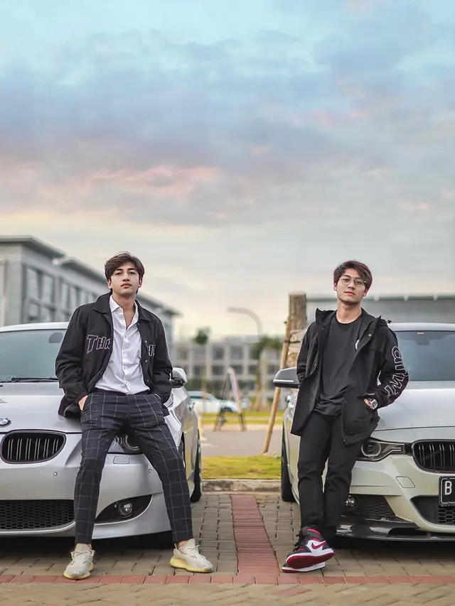 6 Potret Persahabatan Rizky Billar dan Harris Vriza, Selalu Saling Dukung
