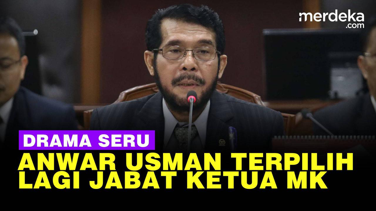 VIDEO: Drama Pemilihan Ketua MK, Anwar Usman Ipar Presiden Jokowi Menang Lagi
