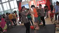 Di Pekan Raya Indonesia 2016, pengunjung bisa mencoba berbagai permainan baik yang modern maupun tradisional
