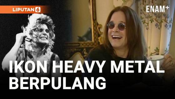 VIDEO: Ozzy Osbourne Meninggal Dunia di Usia 76 Tahun, Ikon Heavy Metal Berpulang