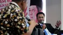 Wamenlu, Dino Patti Djalal, dalam sambutannya mengatakan pemerintahan SBY berhasil membawa Indonesia diakui dunia, Jakarta, (16/10/14). (Liputan6.com/Johan Tallo)