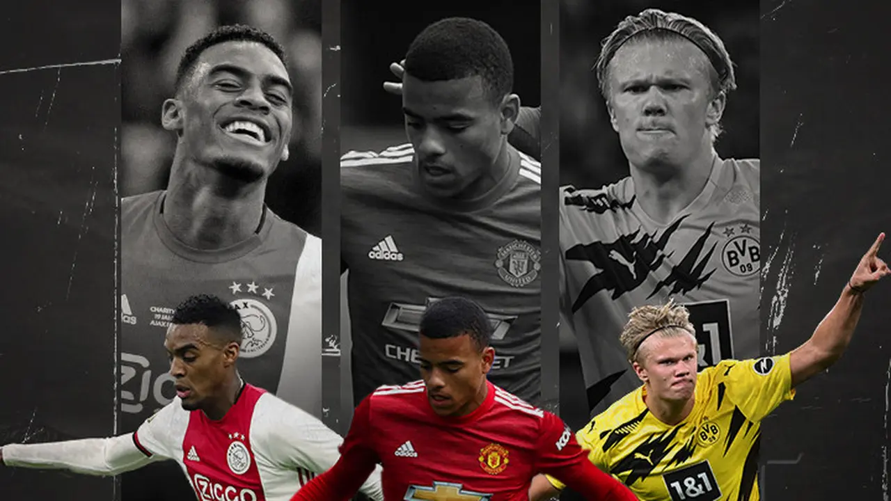 Ryan Gravenberch, Mason Greenwood dan Erling Haaland