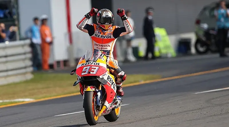Konsistensi yang mengantarkan Marc Marquez menjuarai MotoGP 2016. (Motorsport)