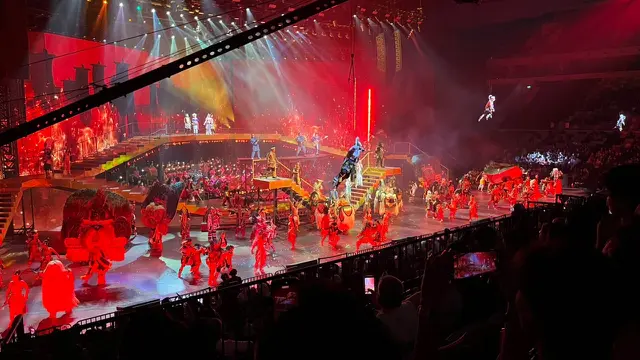 Pagelaran Sabang Merauke: Hikayat Srikandi Nusantara di Indonesia Arena, Senayan, Jakarta, Jumat (21/8/2026). (Liputan6.com/Nola Vemiliana)