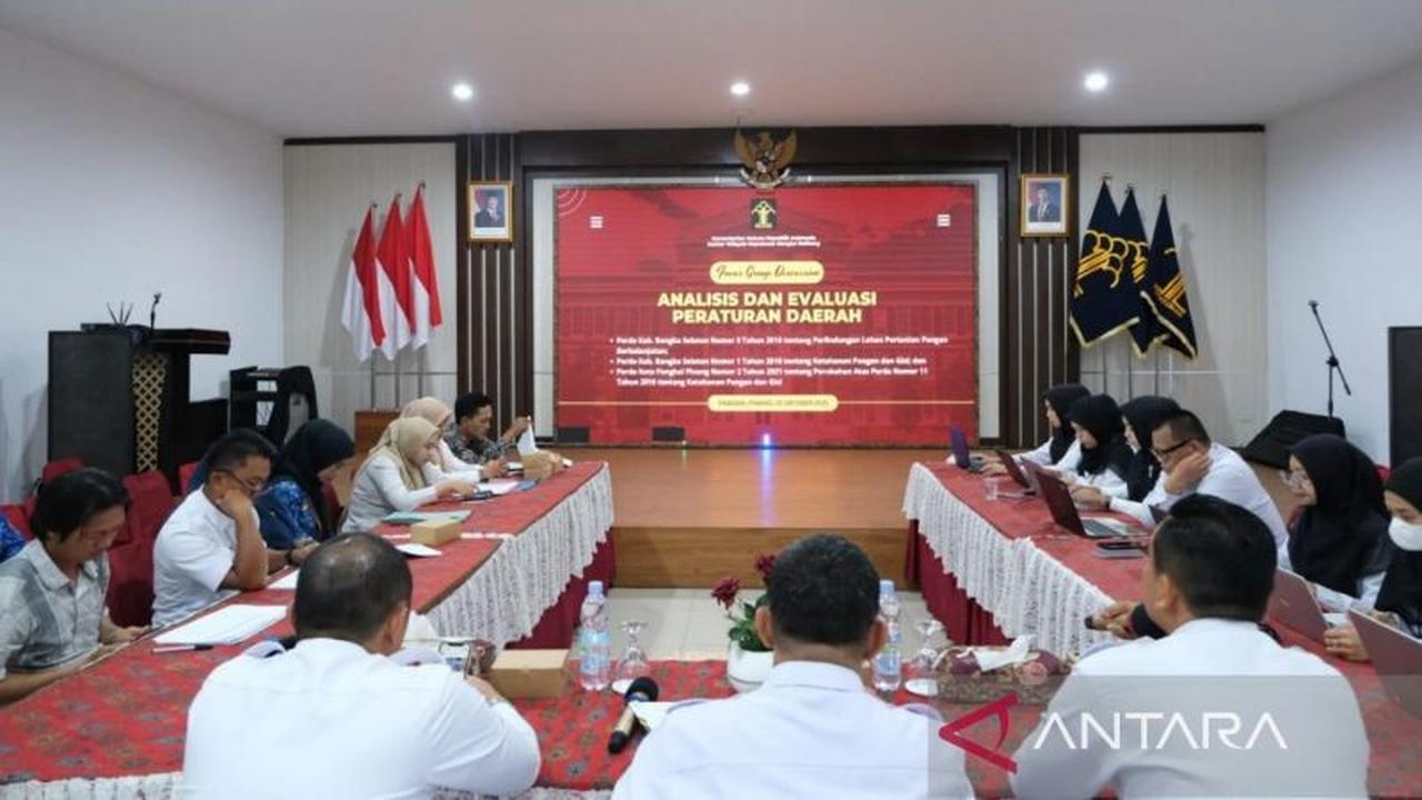 Kemenkumham Babel Temukan Inkonsistensi, Ajak Revisi Perda Ketahanan Pangan dan Perlindungan Lahan