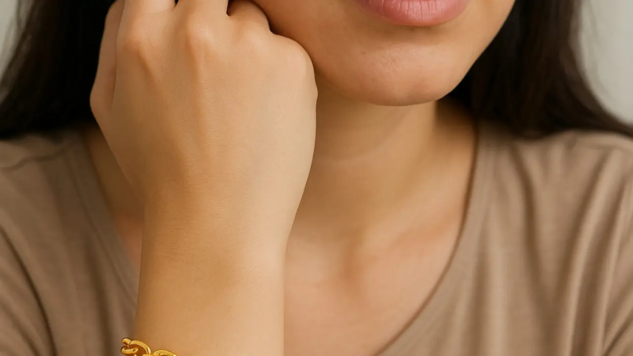 Model Gelang Emas Ekor Kucing 5 Gram (Image by ChatGPT)