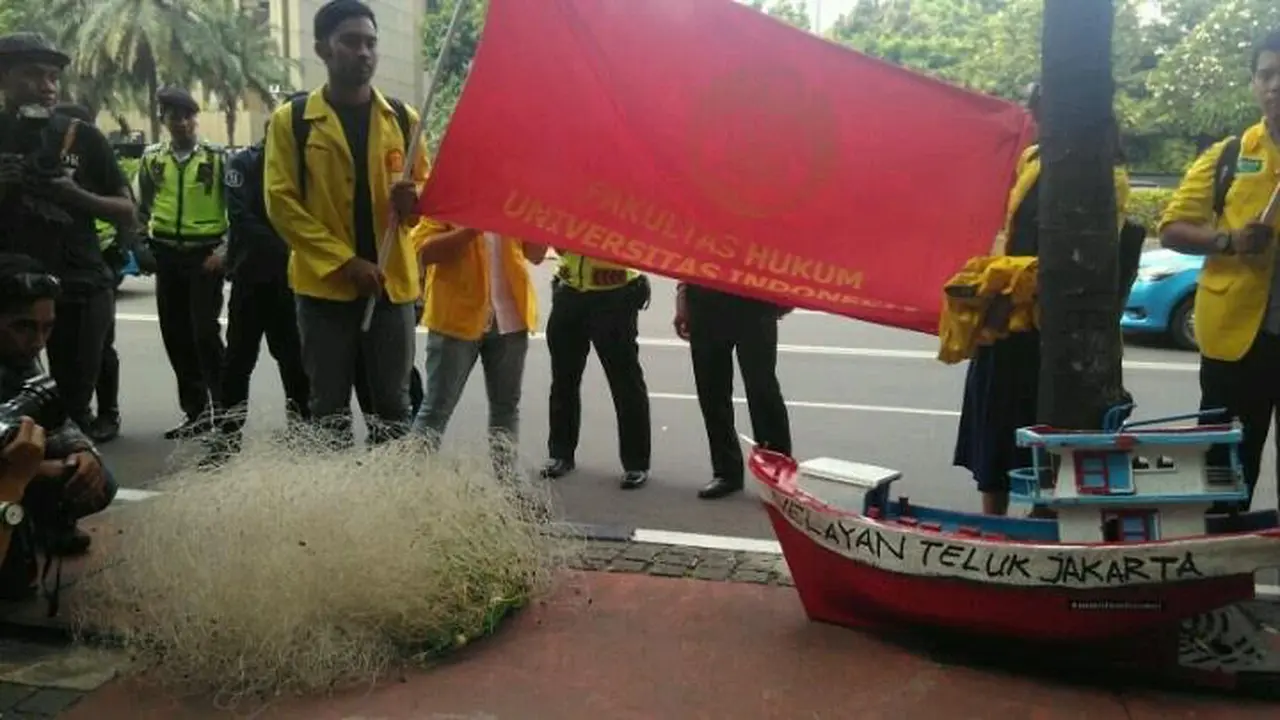 Demo reklamasi teluk Jakarta