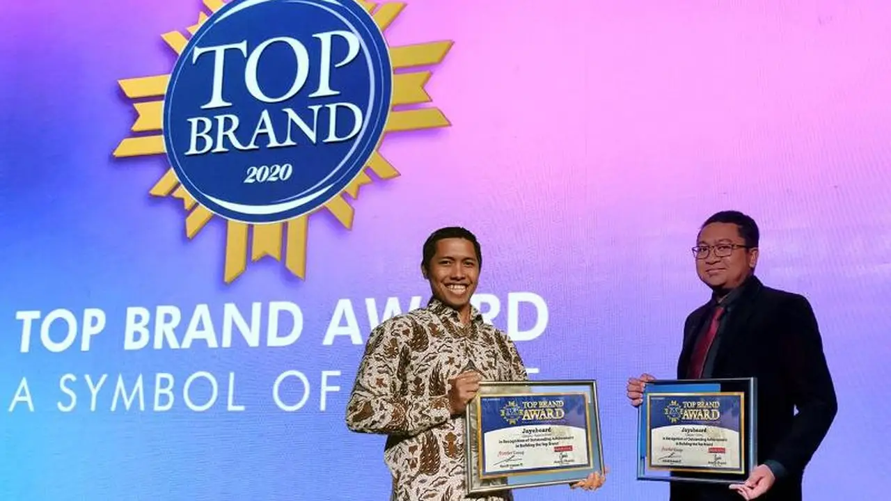 Sepuluh Kali Berturut-turut, Jayaboard Kembali Raih Top Brand Award 2020