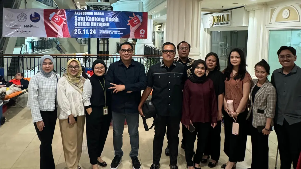 Asosiasi Advokat Indonesia dan The Belleza Permata Hijau menggelar aksi donor darah pada hari Senin (25/11/2024) sebagai bentuk kepedulian terhadap sesama (Istimewa)