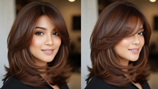 Model Rambut Wanita Panjang Berwarna Tren 2026
