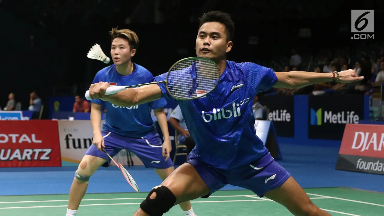 20170615-Tontowi Ahmad / Liliyana Natsir Melaju ke Perempat Final Indonesia Open 2017-Tebe