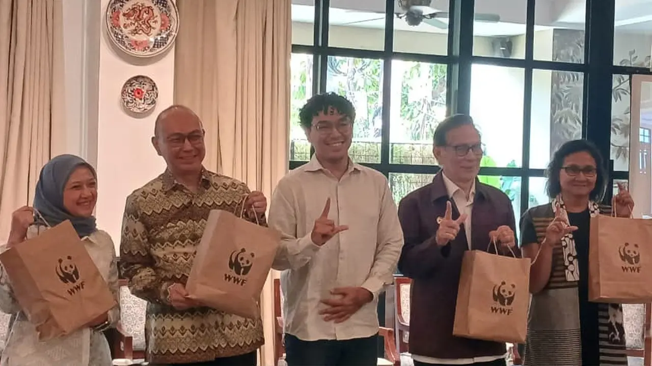 WWF-Indonesia dan PuruPiru Creative & Sustainability Communication, Jakarta, Selasa (15/9/2026)  (Liputan6.com/Nurri Indah)