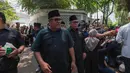 Wakil Gubernur DKI Jakarta Rano Karno tiba di rumah duka Guruh Soekarnoputra di Jalan Sriwijaya Raya, Kebayoran Baru, Jakarta Selatan, Sabtu (26/9/2026). (KLY/Budy Santoso)