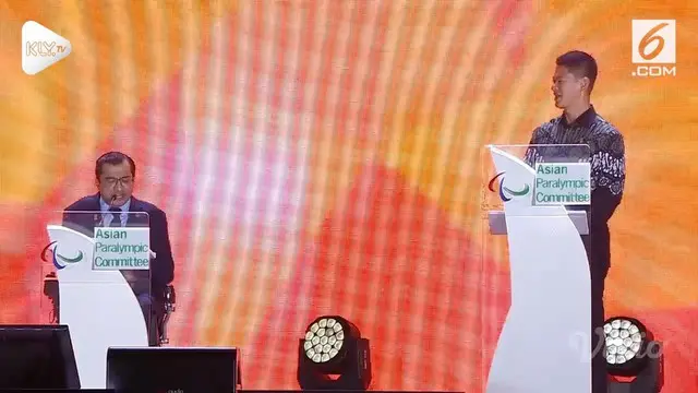 Walau dengan pelafalan yang sedikit meleset, Presiden Asian Paralympic Committee, Majid Rashed, mencoba memberi kesan di Penutupan Asian Para Games 2018 dengan bernyanyi 'Indonesia Raya'.