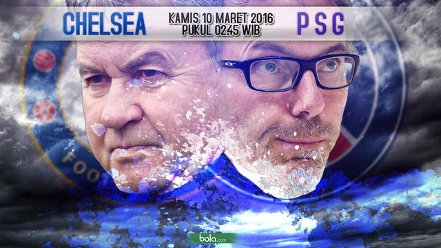 Chelsea vs Paris Saint-Germain (Bola.com/Samsul Hadi)
