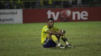 Striker Persegres Gresik United Patrick Da Silva. (Liputan6.com/Dimas Angga P)