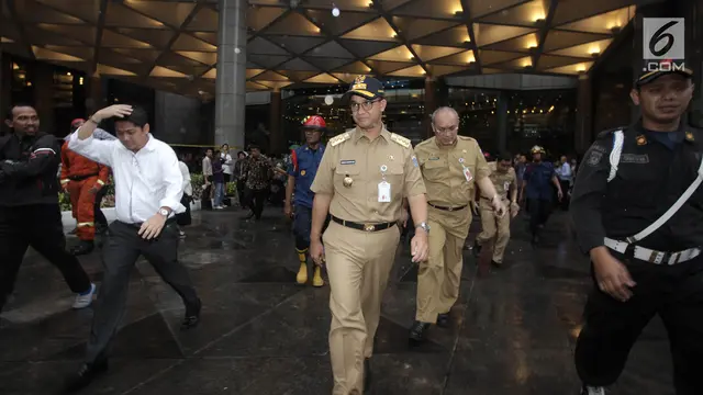 Anies Tinjau Gedung BEI