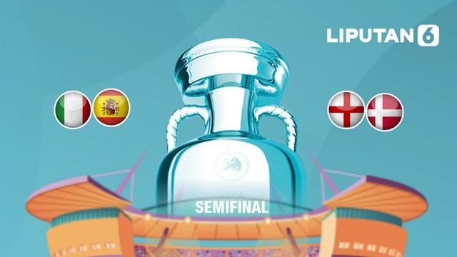 Banner SemiFinal Euro 2020 atau Euro 2021