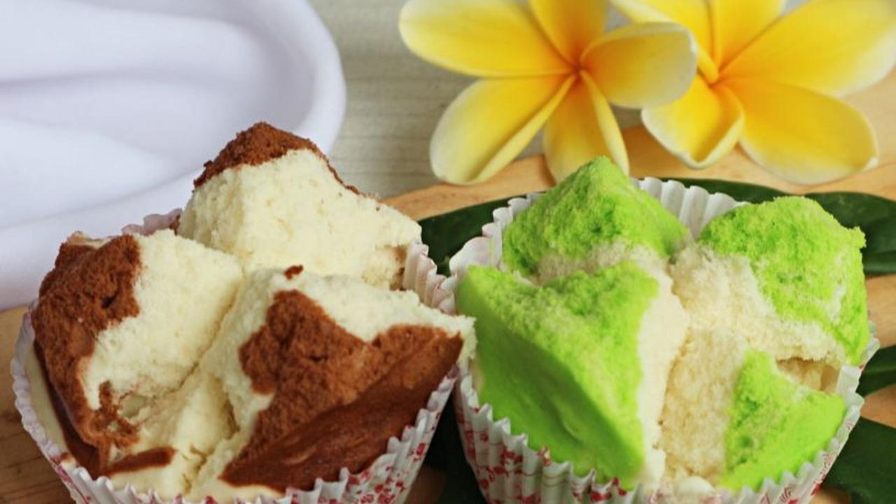 7. Resep Bolu Kukus Pandan